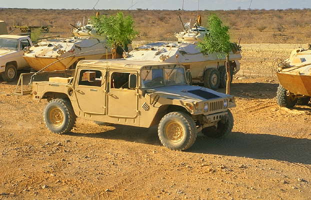 Военный вездеход Hummer. США.